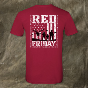 RED – Until They All Come Home Tee