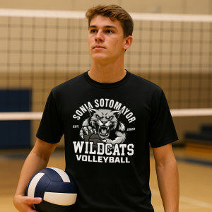 Wildcats Volleyball – Full Court Fury Performance Tee
