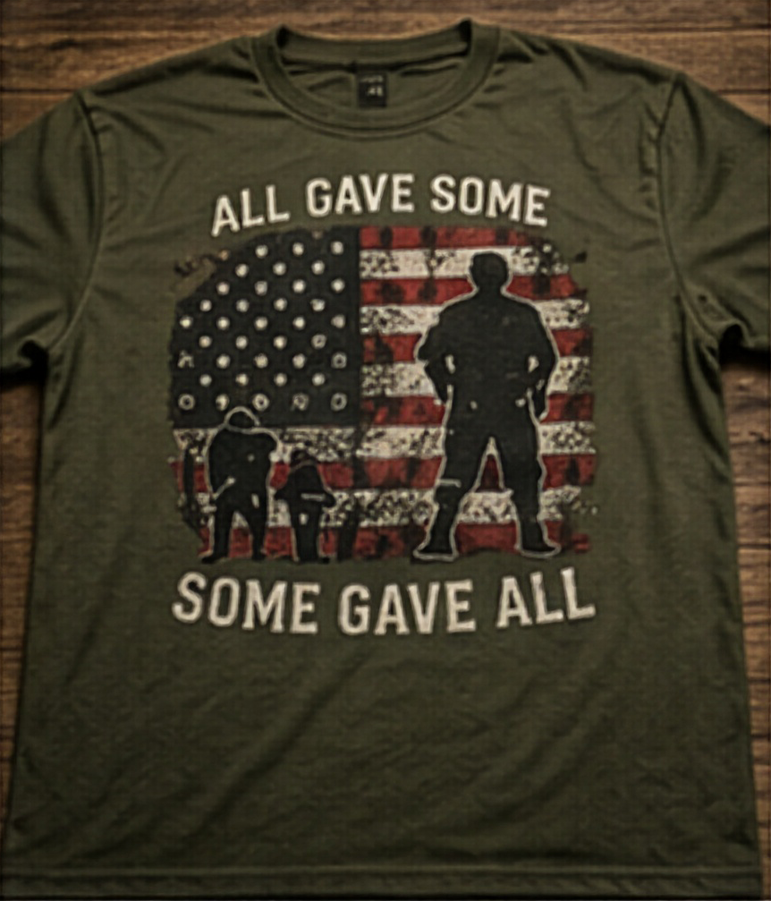 Military tribute apparel project